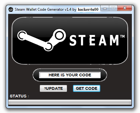 steam wallet code generator download free